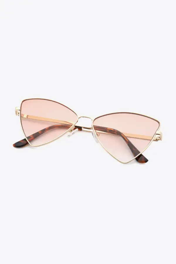 Soft Cat Eye Frame Sunglasses