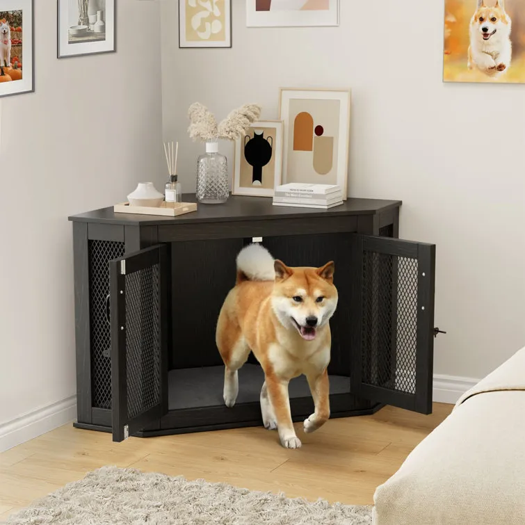 Corner Dog Crate