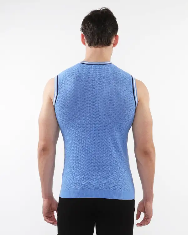 Fitline Open Knit Vest