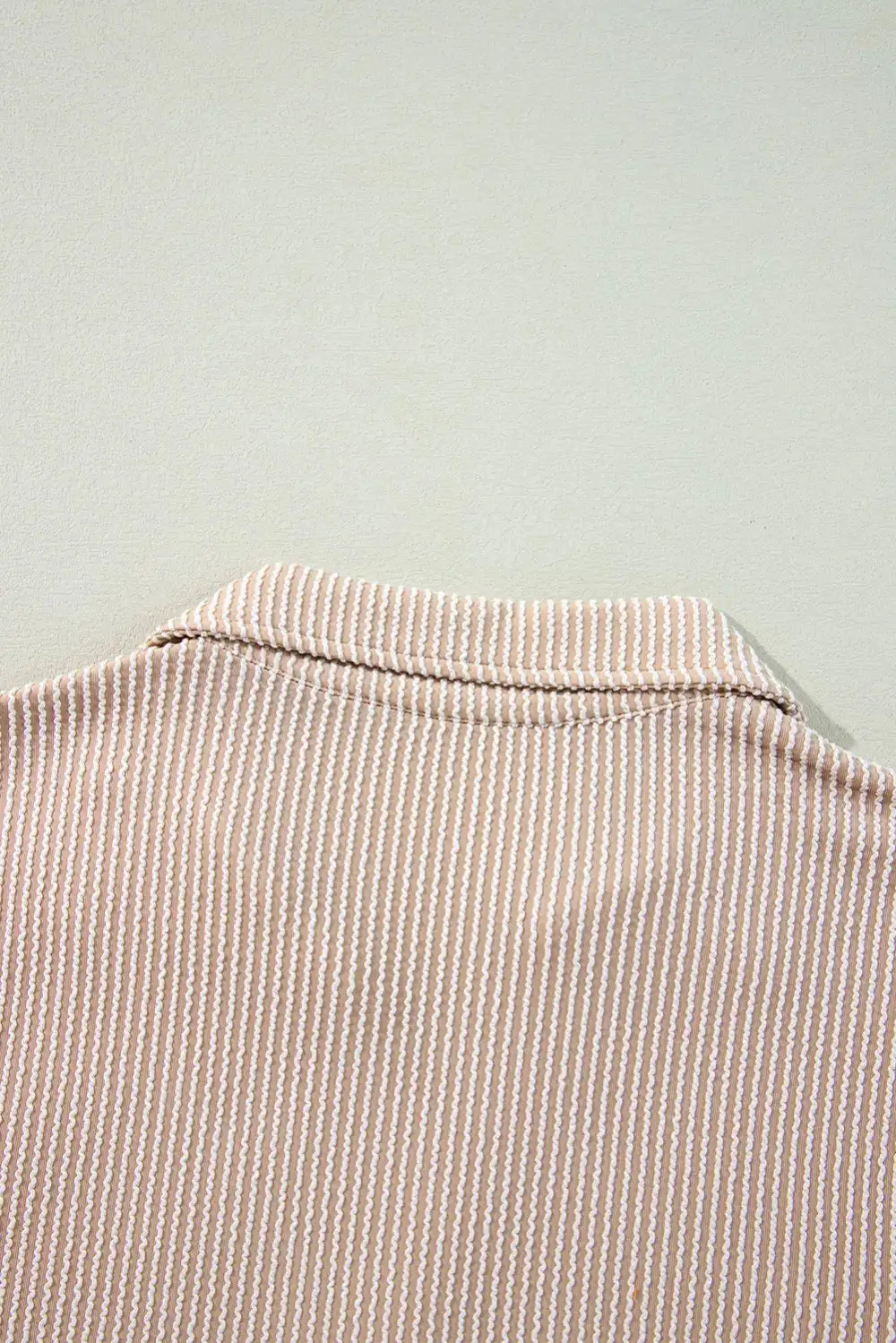 V-Neck Turn-down Collar Blouse