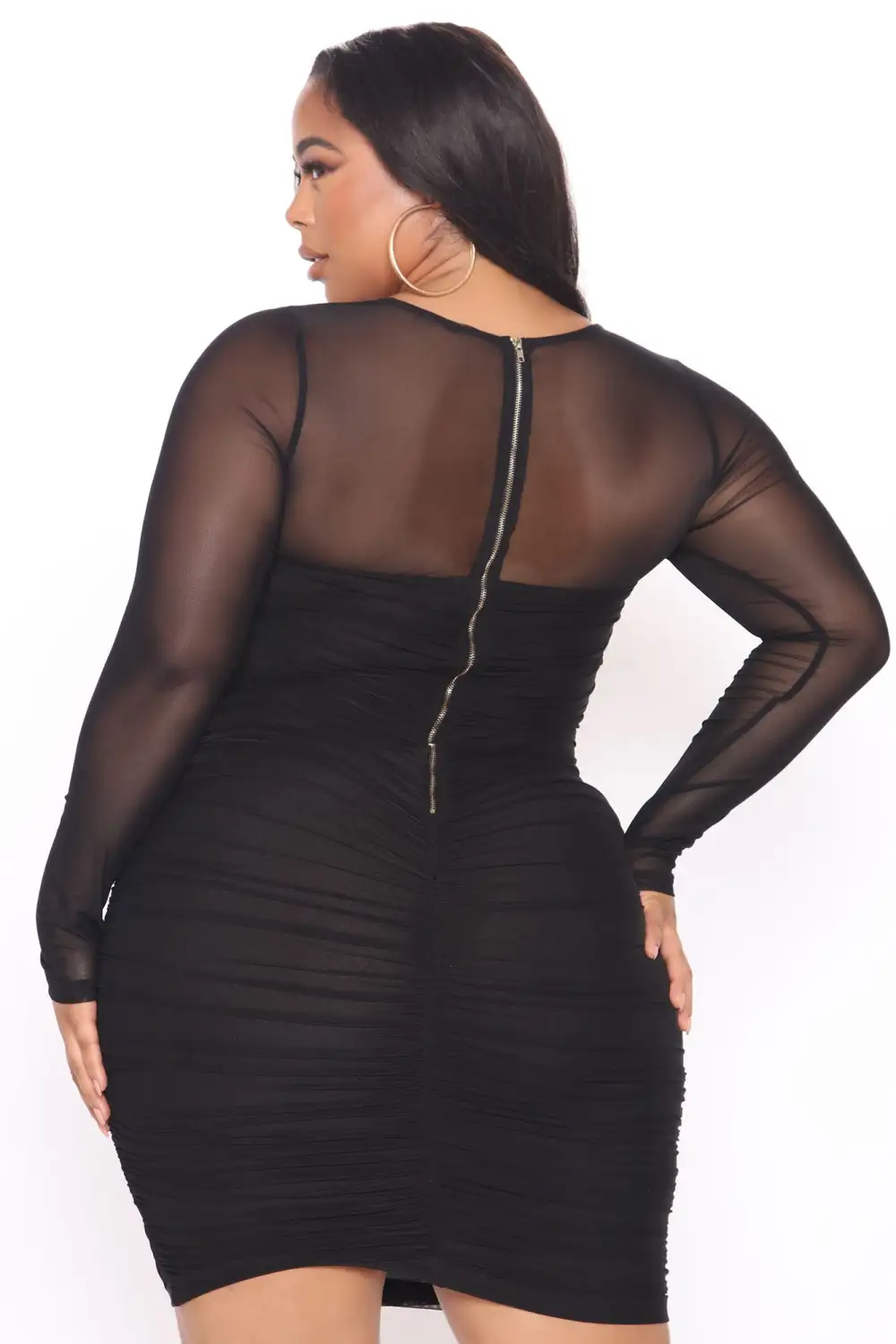 Oh So Fresh Mini Dress - Black