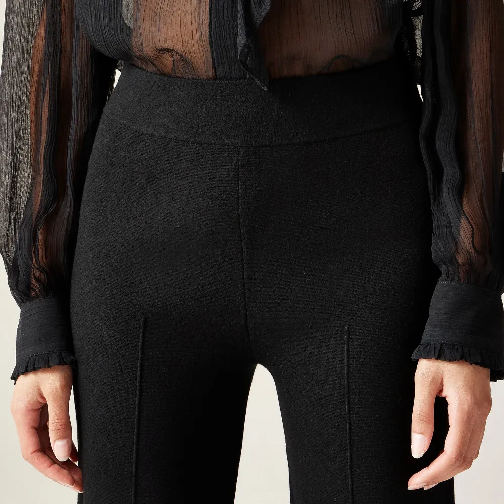 Slim Flare Sweater Pants