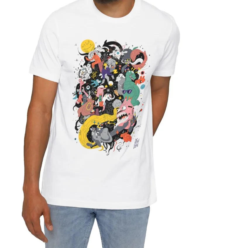 Abstract Artwork Graphic T-Shirt