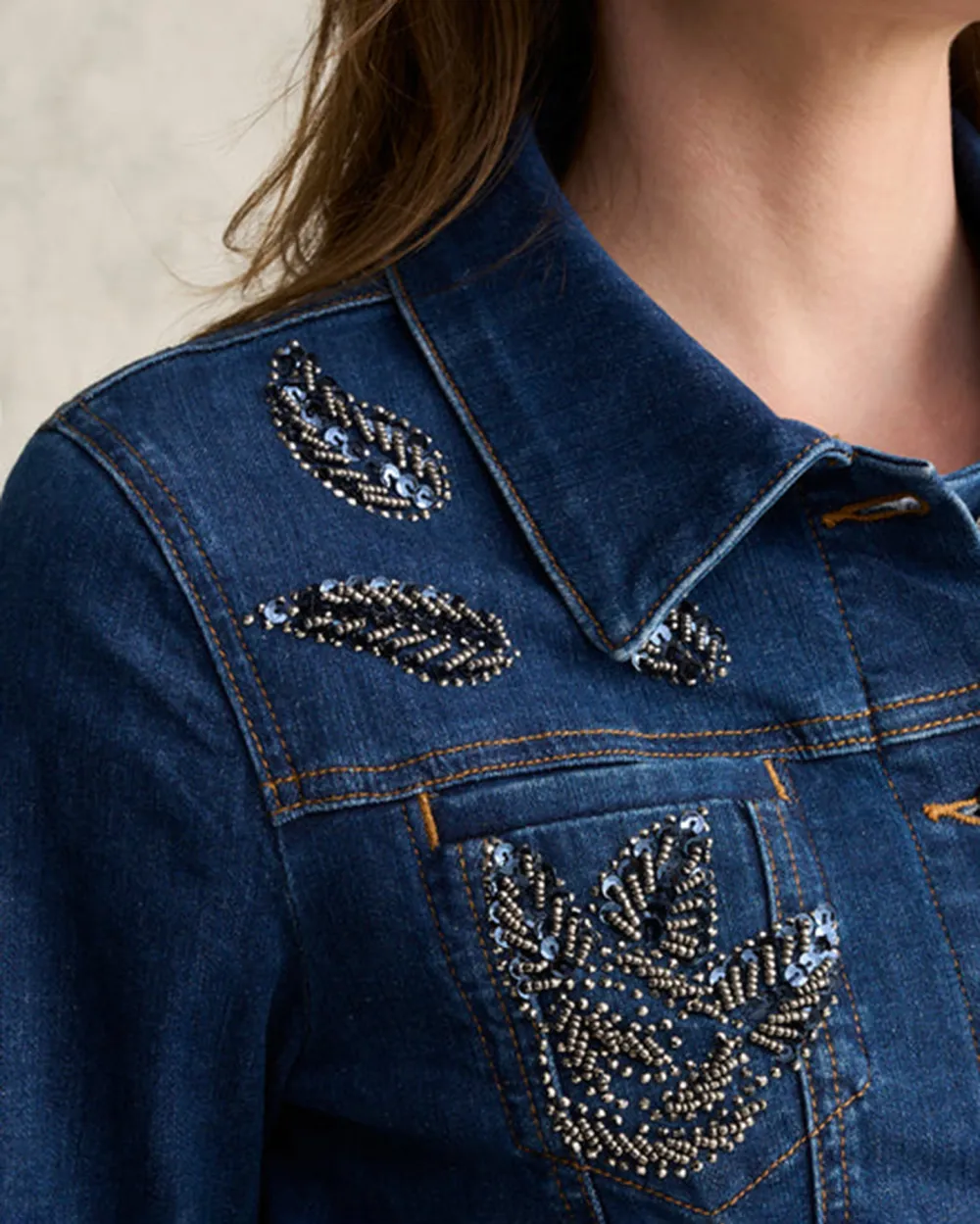Embellished Denim Jacket