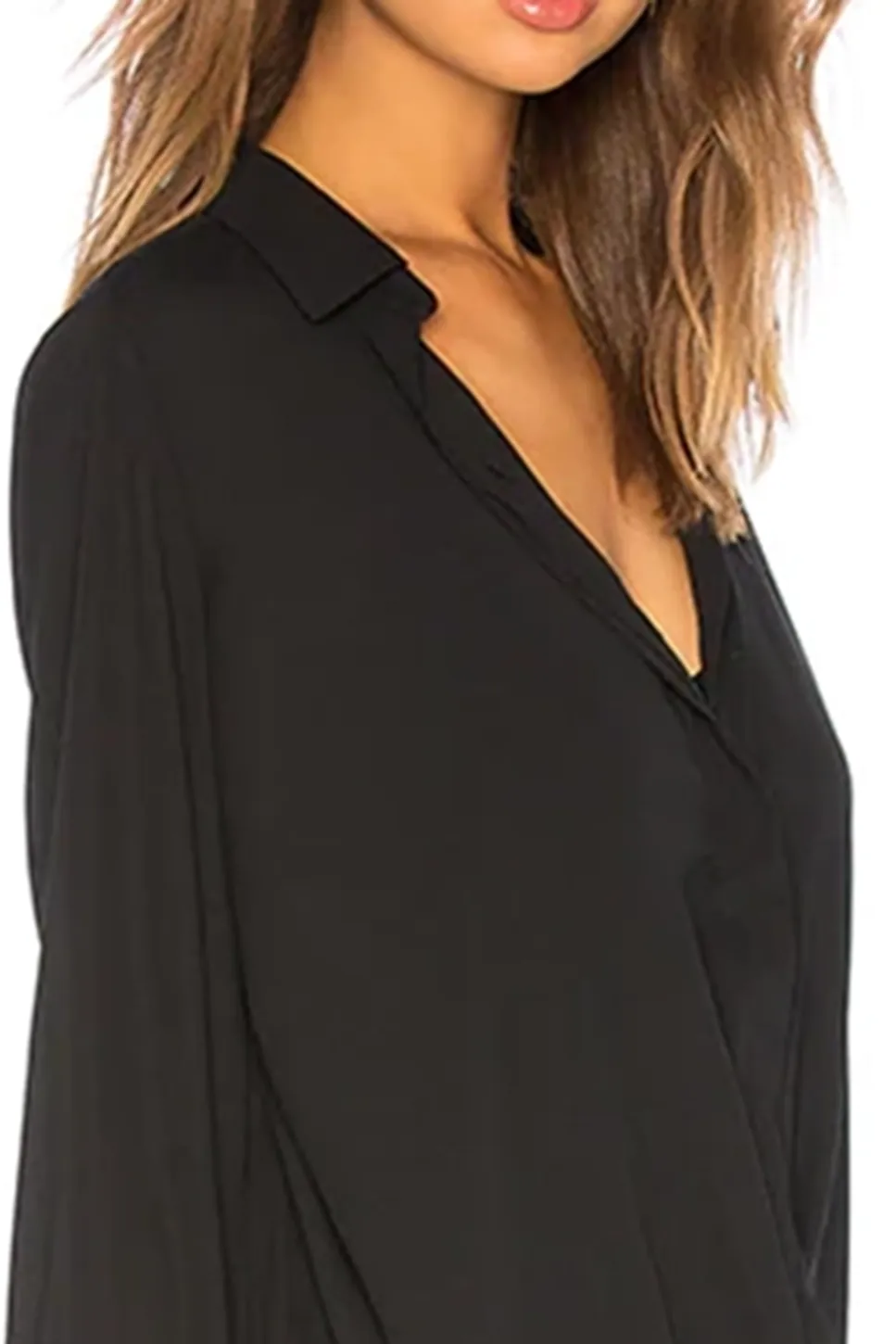 Drape Button Front Mini
