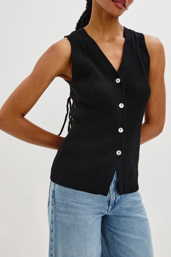 Simple Style V-Neck Women's Tank Top