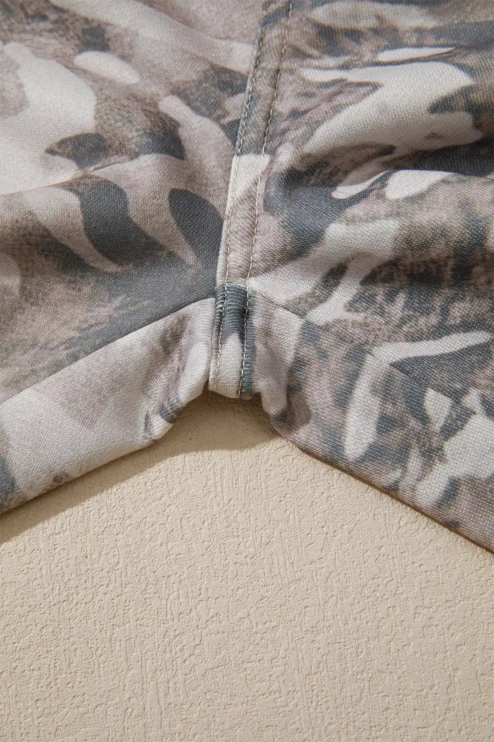 Camo Print Drawstring Waist Joggers Pants