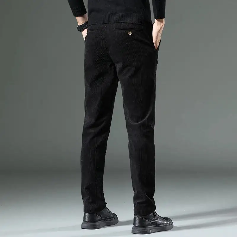 Men's Tailored Corduroy Casual Pants