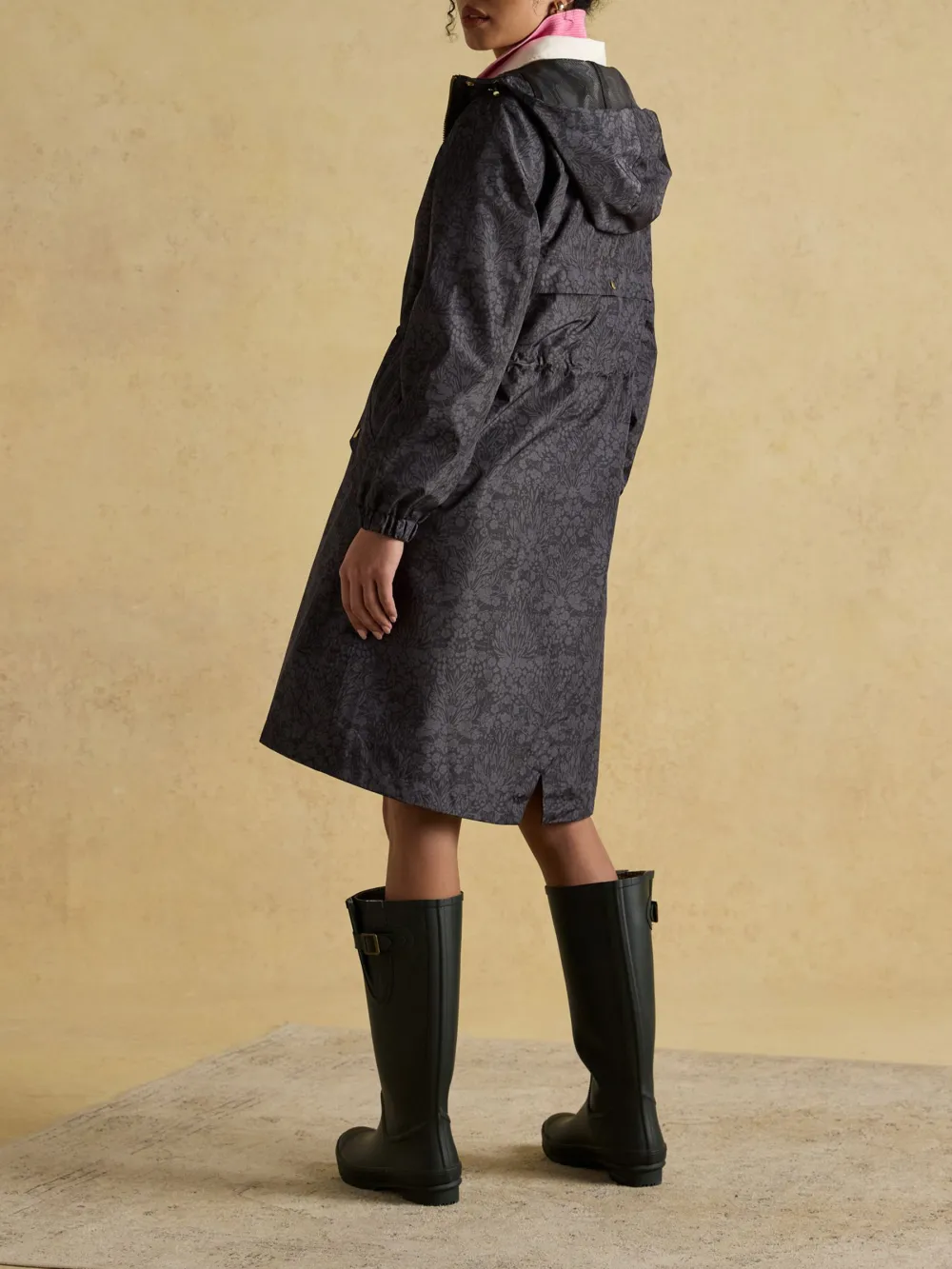 Waterproof And Foldable Raincoat With Hood