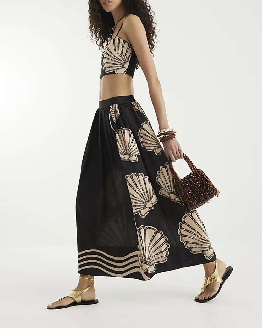 Artistic Gentle Ladies Long Skirts