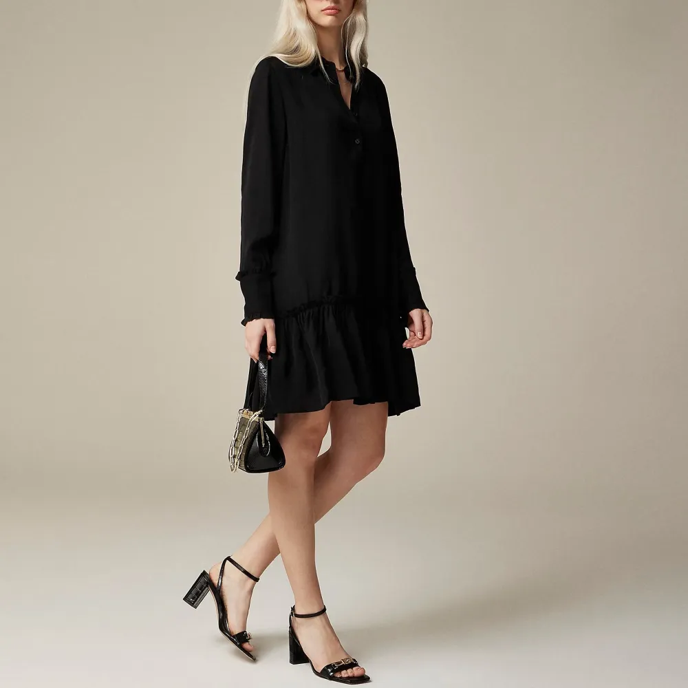 popover shirtdress in vintage links prints