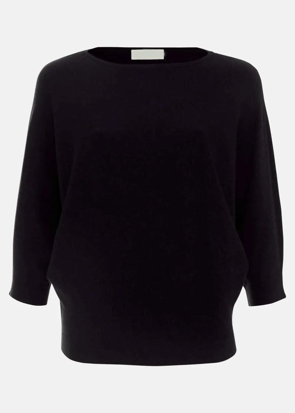 Simple Solid Color Round Neck Top