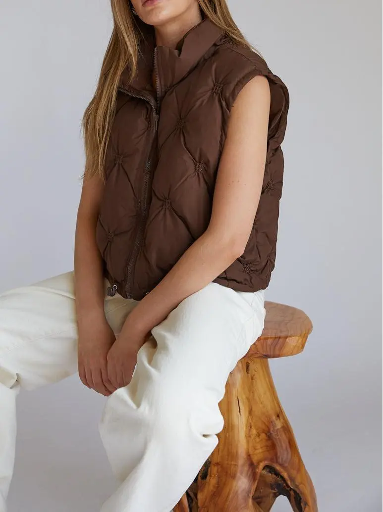 Quilted Puffer Vest