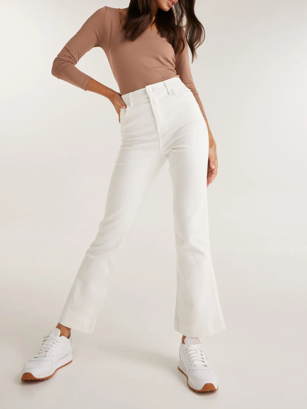Cotton Bootcut Jean