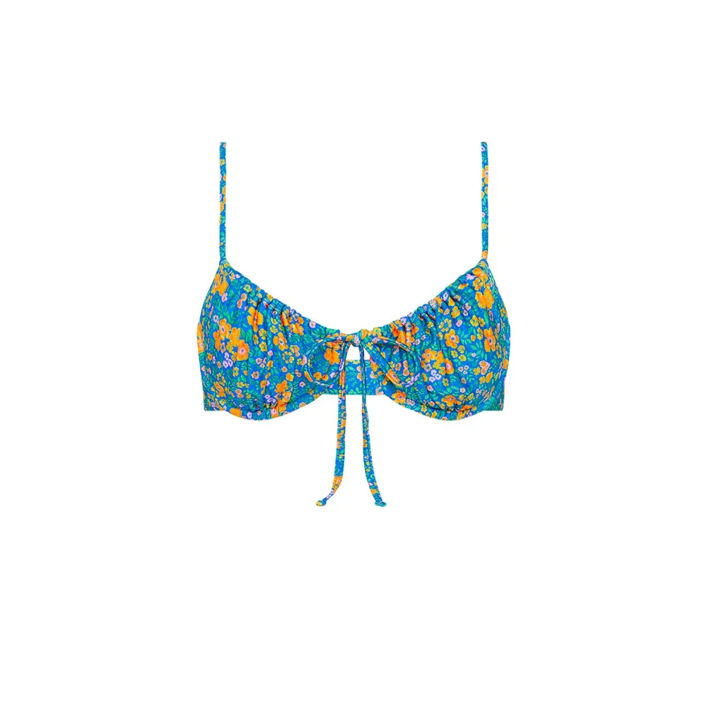Tie Front Bikini Top