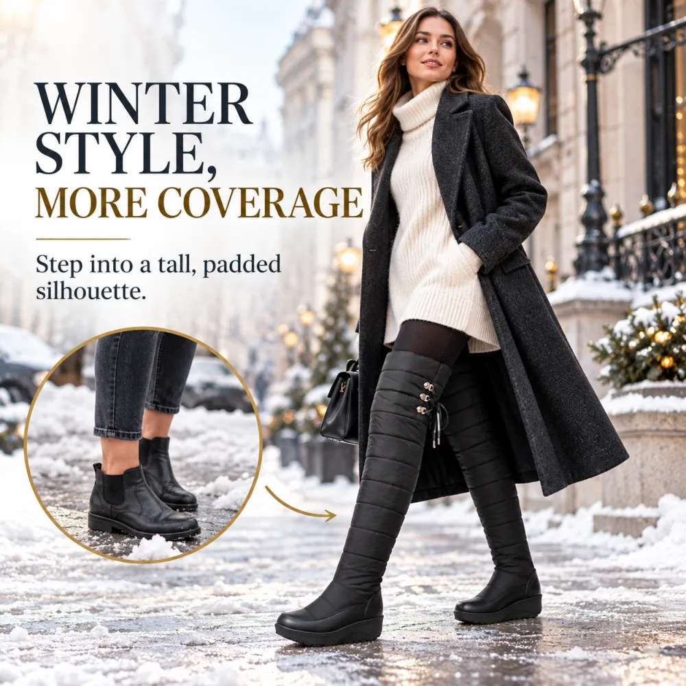 Knee-High Thermal Boots
