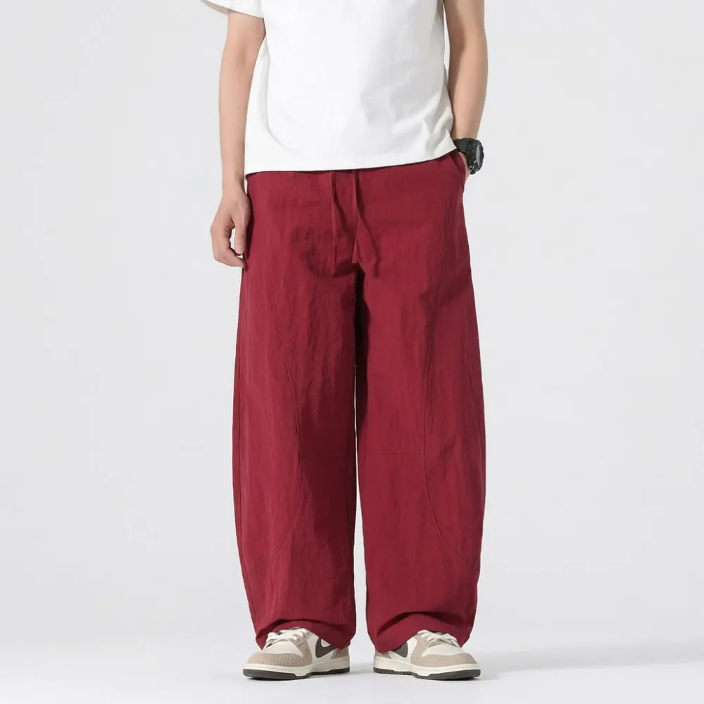 Structured Wide Leg Pants