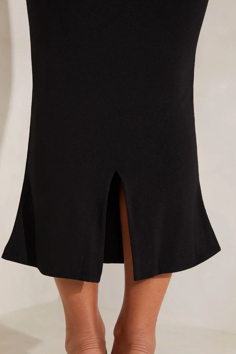 Breathable And Comfortable Square Neck Slim Fishtail Dress