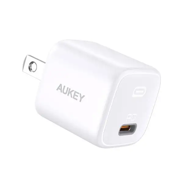 AUKEY PA-B1 Omnia Mini 20W USB C PD Charger White 10-Pack Value Bundle