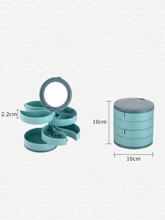 Rotating Multi-layer Jewelry Box