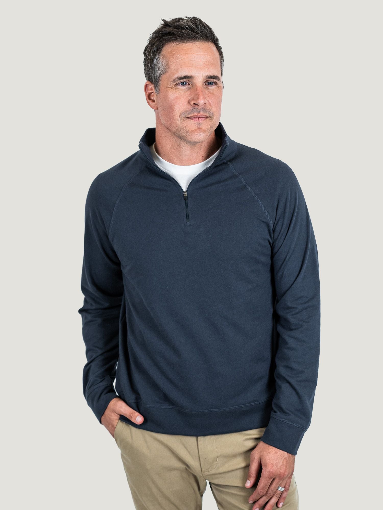 Odyssey Blue Quarter Zip