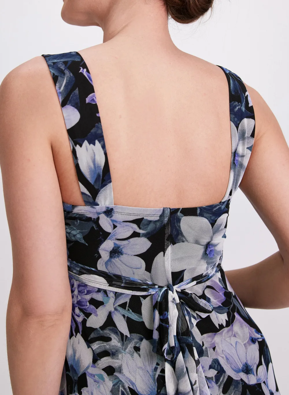 Chiffon Floral Print Dress