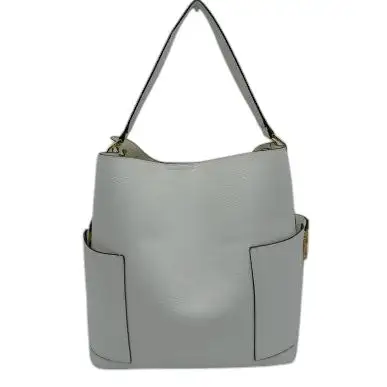 Pocket Bucket Satchel Bag