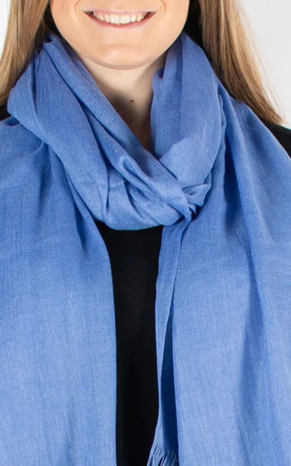 Casual All-Match Solid Color Women's Scarf