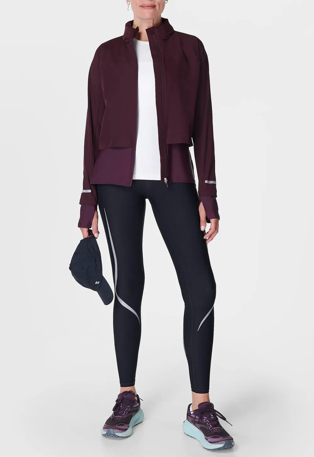 Contrast Panel Running Jacket