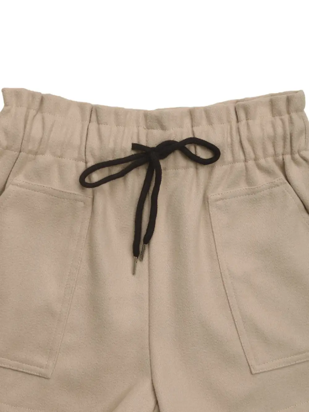 Everyday Frill Drawstring Shorts with Pockets