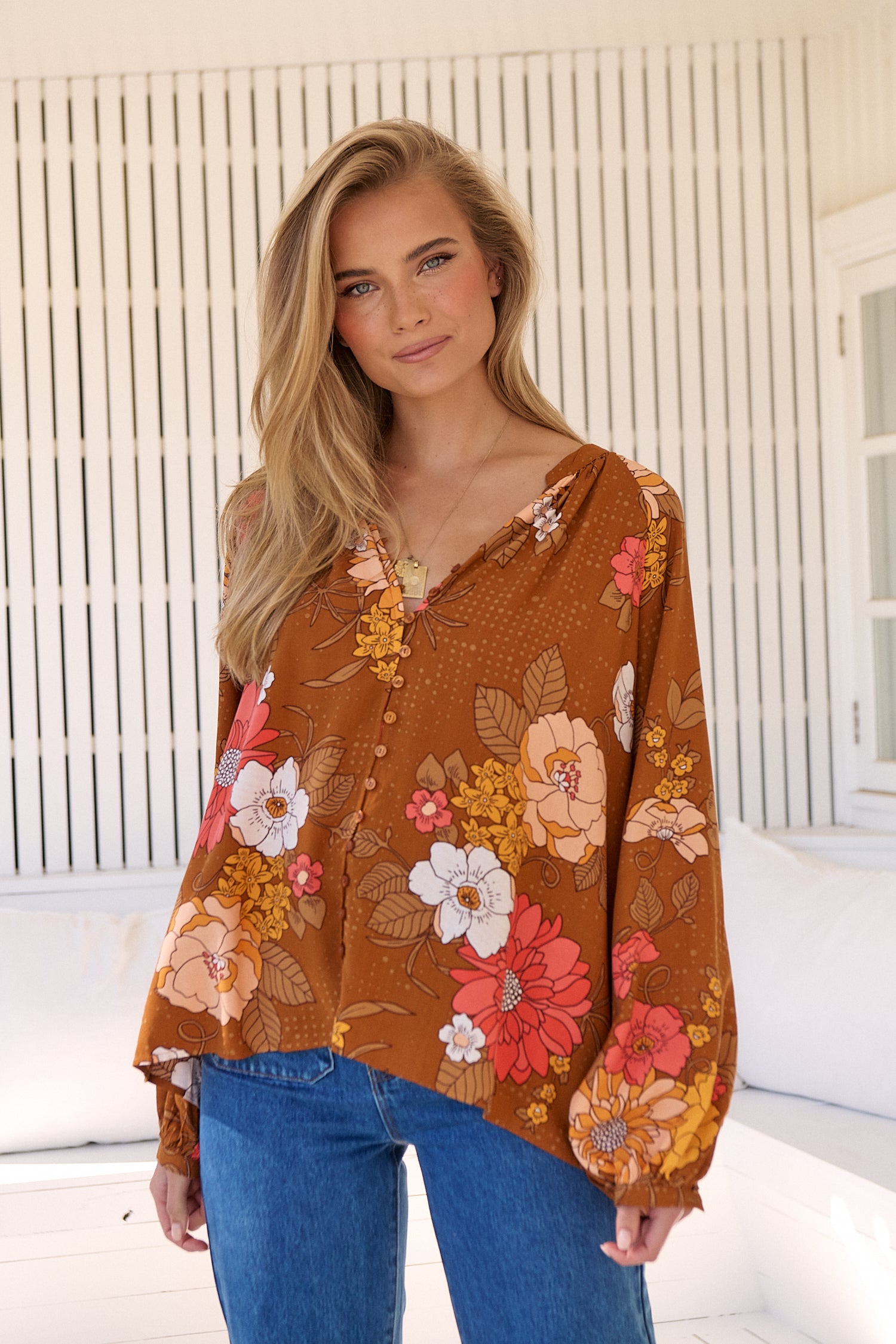 Lottie Blouse - Natalia