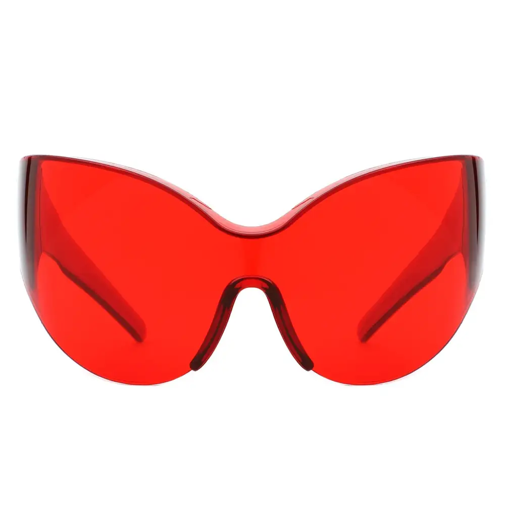 Round Shield Frame Sunglasses
