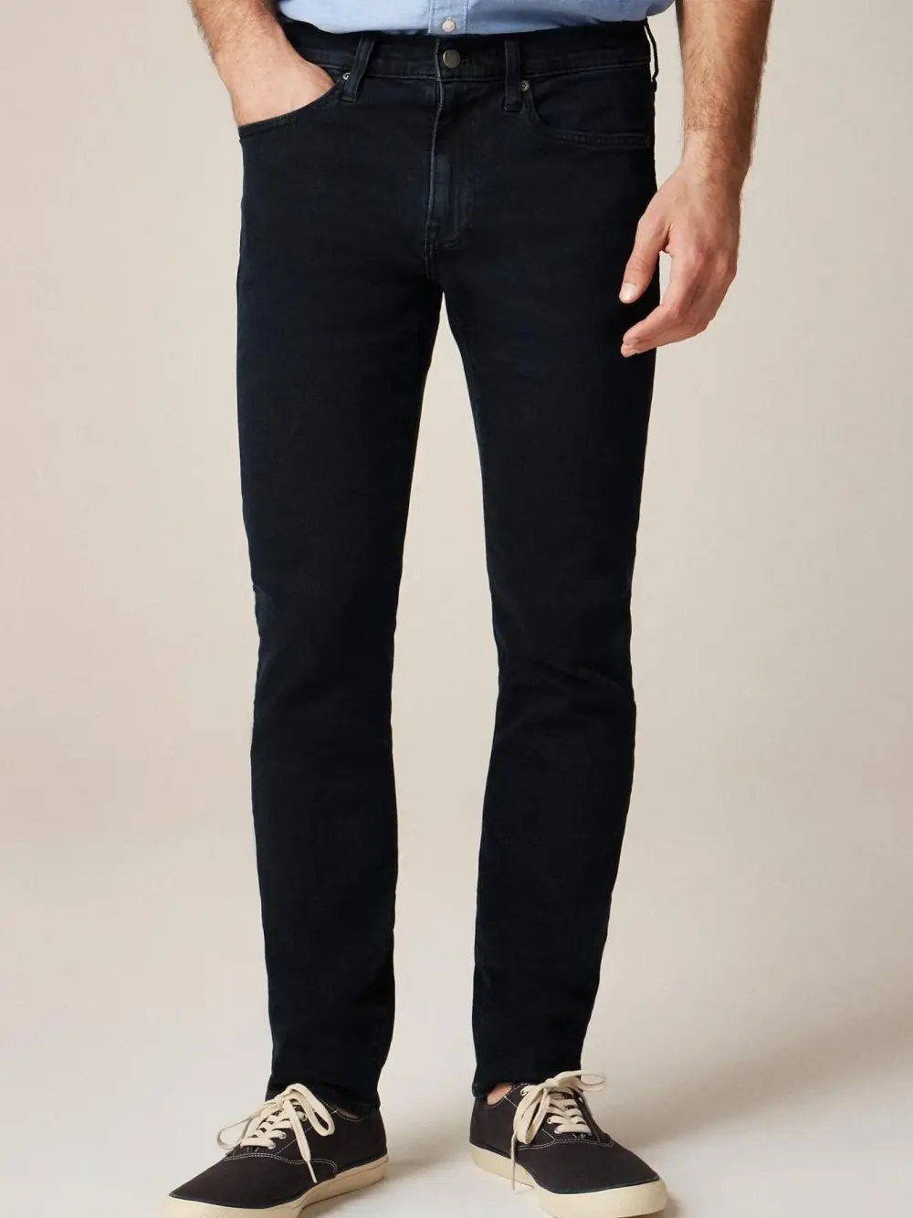 Slim Fit Dark Blue Men's Jeans