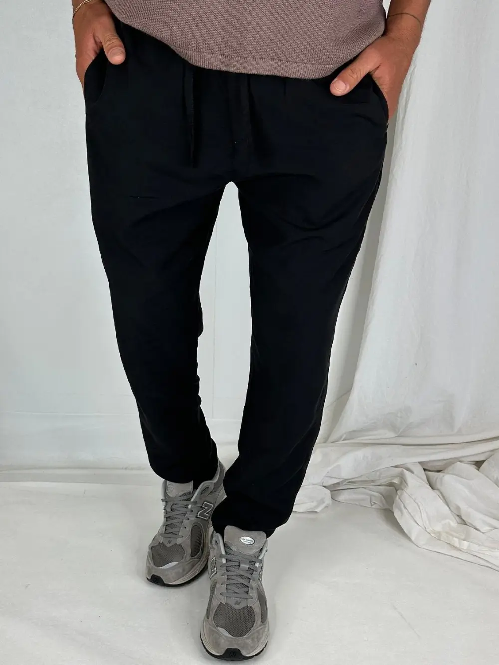 Simple And soft Daily Slim Pant