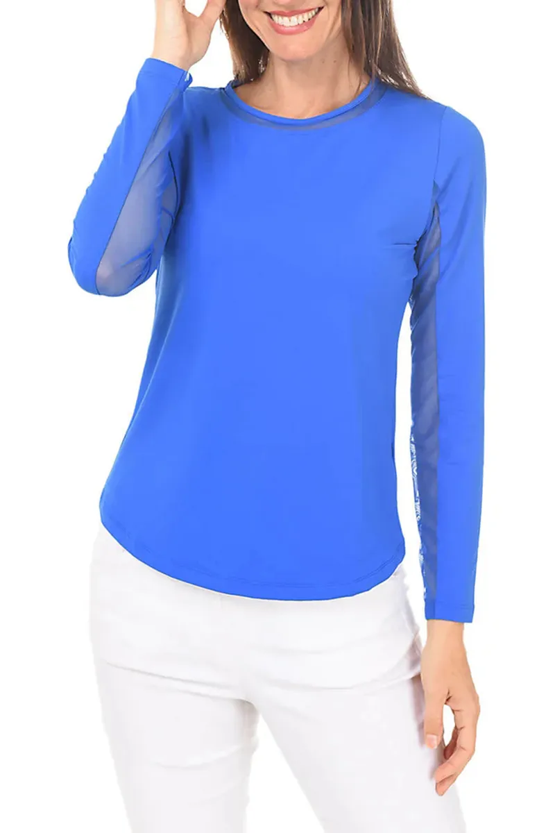 Mesh Crew Neck Shirt