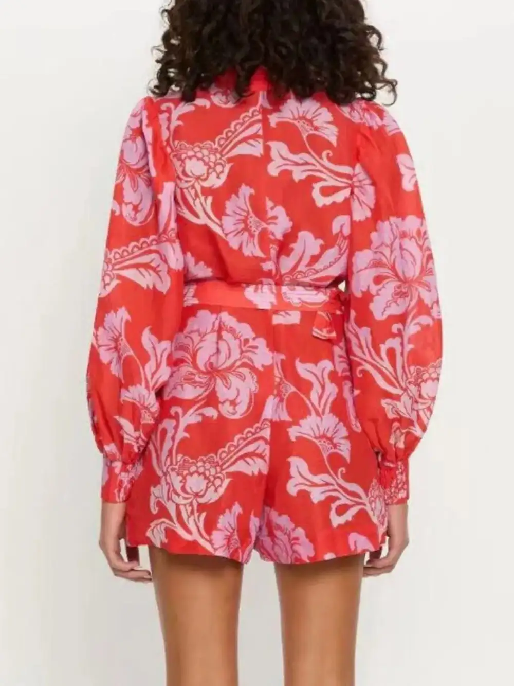 Modern Jumpsuit Printed Romper