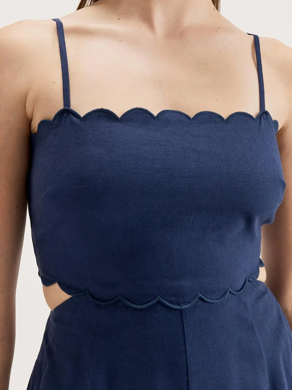 Gigi Scalloped Dress