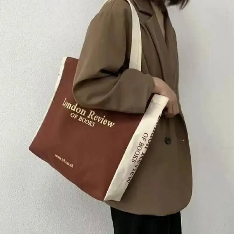 Bookish Green Aesthetic Canvas Tote Bag