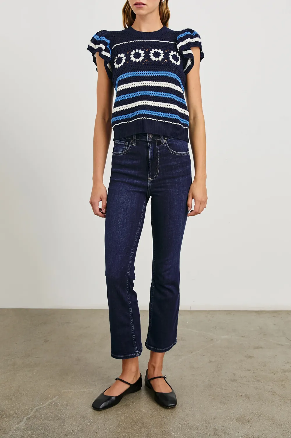 Women's Striped Pattern Blazer