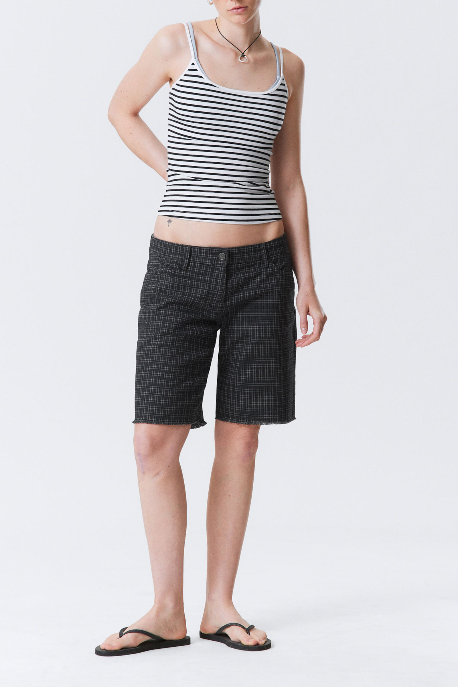 Scoop Neck Spaghetti Strap Top