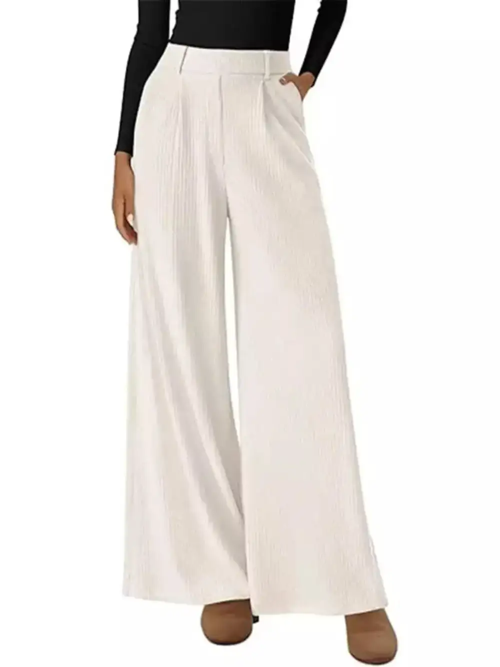 Easygoing Wide Leg Pants