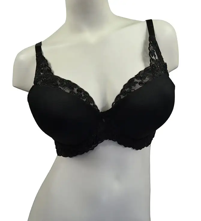 Embroidered Demi Bra