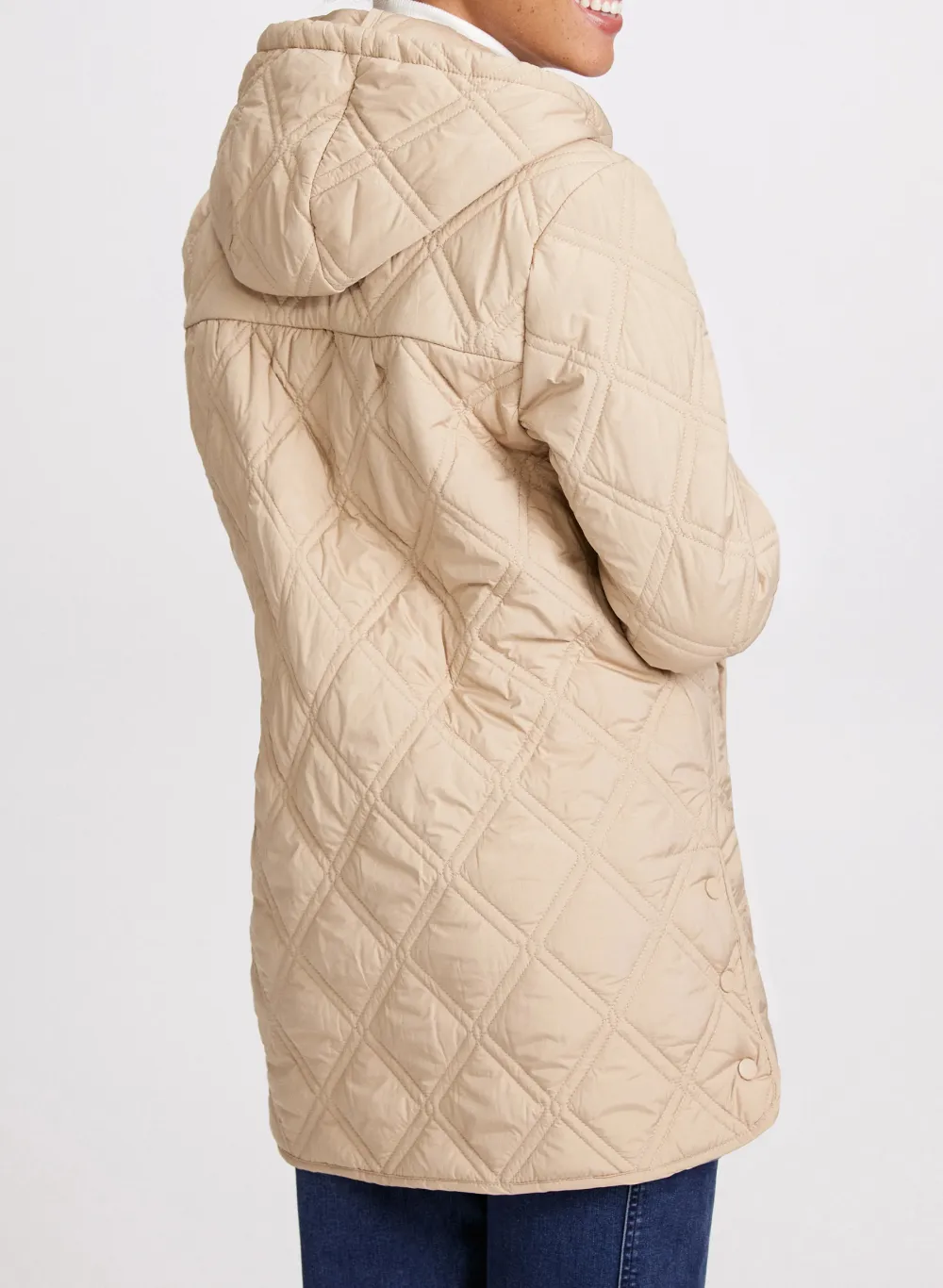 Versatile Hooded Down Coat