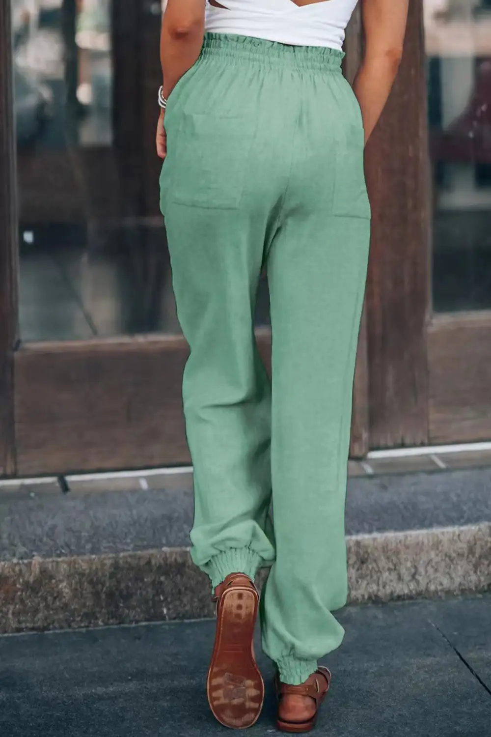 Relaxed Drawstring Lounge Pants