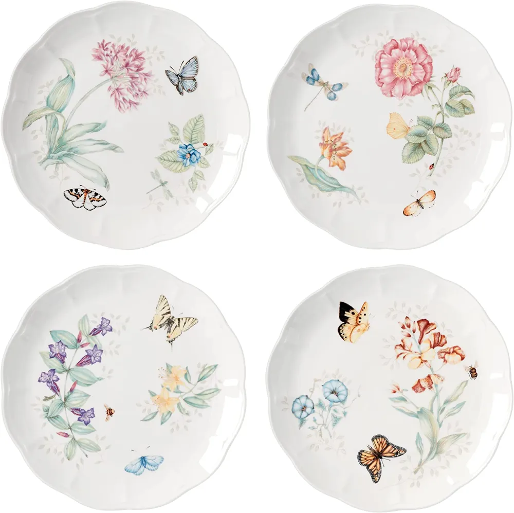 Lenox 865075 Butterfly Meadow 28-Piece Dinnerware Set