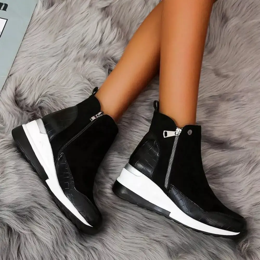Side-Zip Ankle Boots