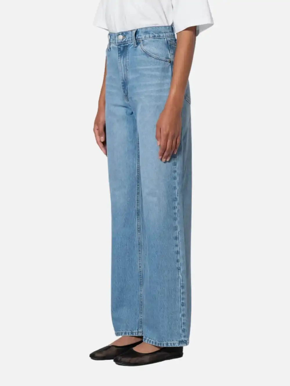 High-Rise Wide-Leg Jeans