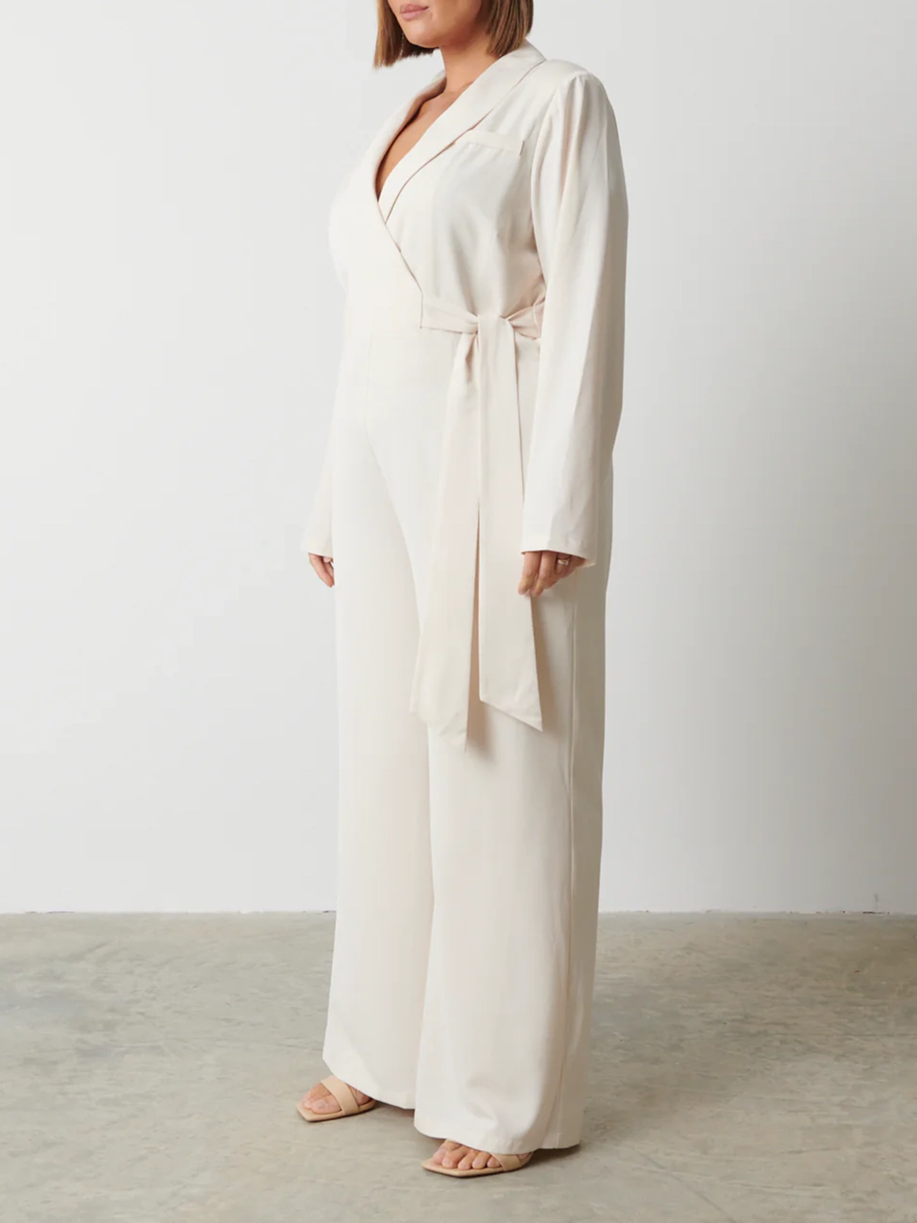 Tied Jumpsuit Curve