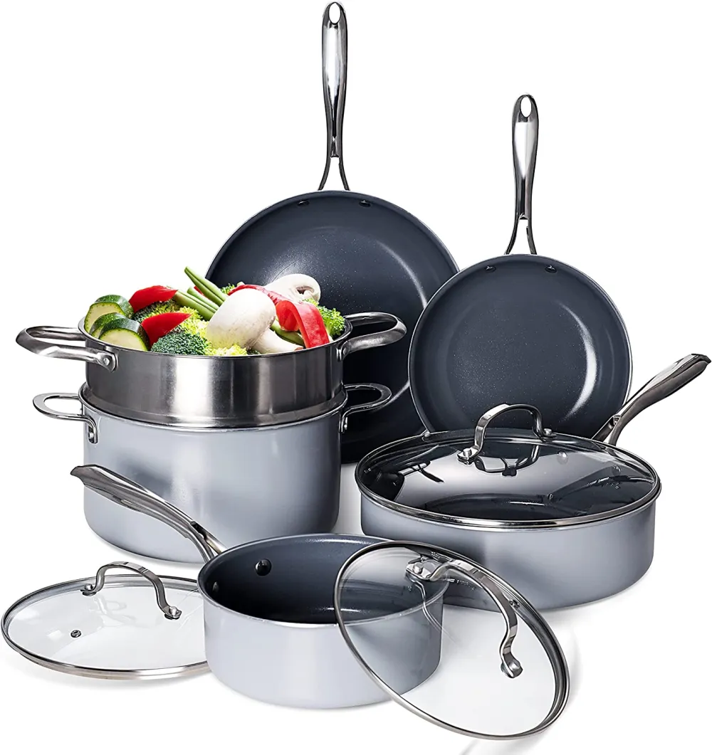 (Store Closing Sale) Non-Stick Pots and Pans Set 13pcs Cookware Set