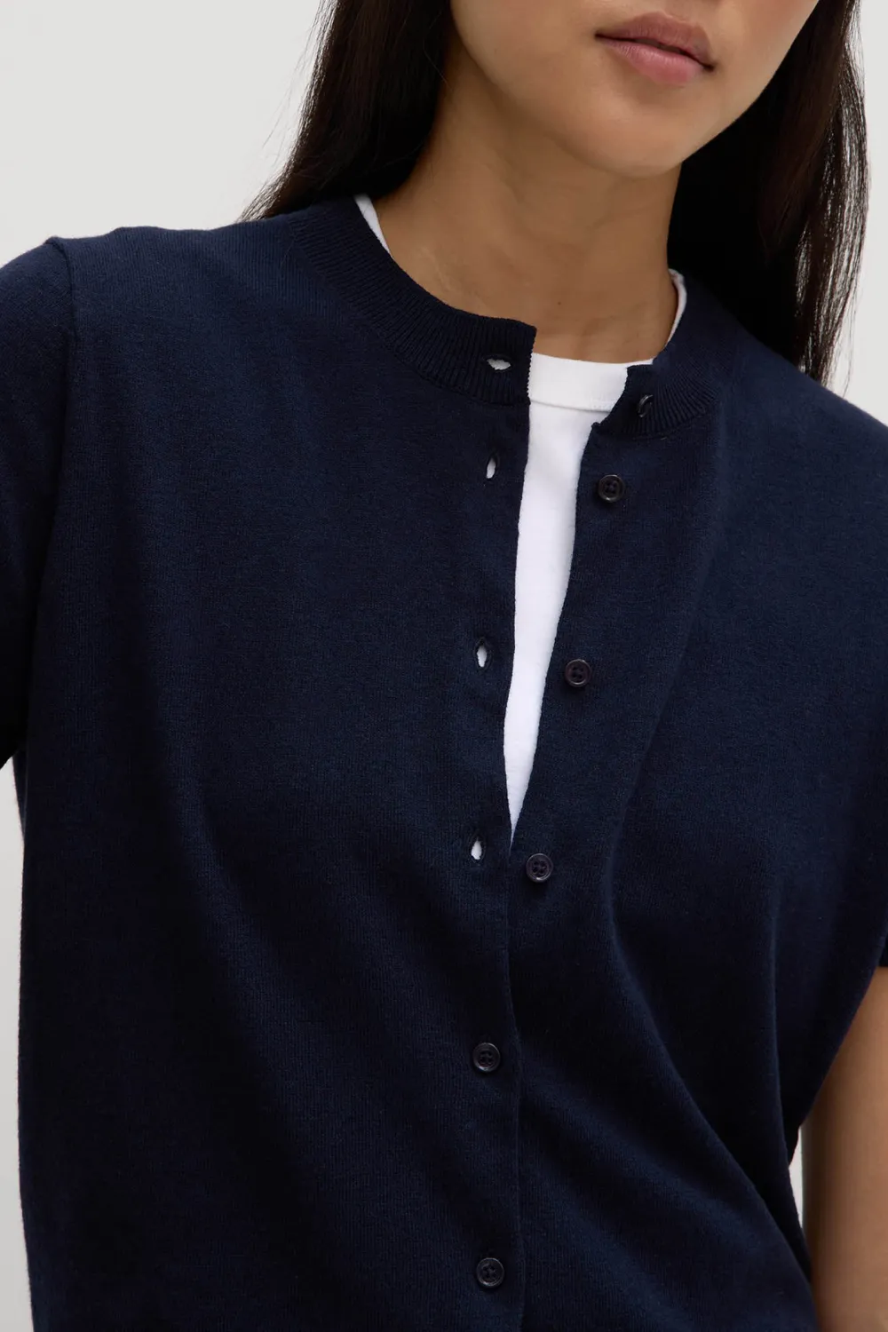 Ladies' Ribbed Cardigan